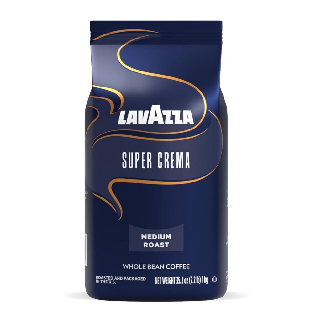 lavazza super crema whole bean coffee