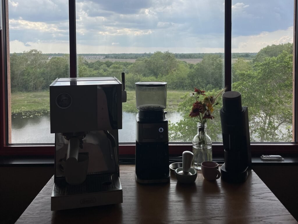 dorm room coffe bar
