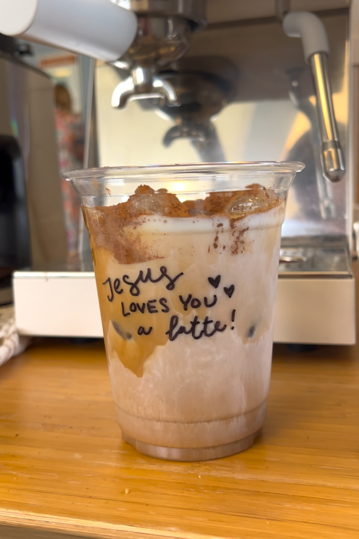 signs a coffee shop sees you, not just your order